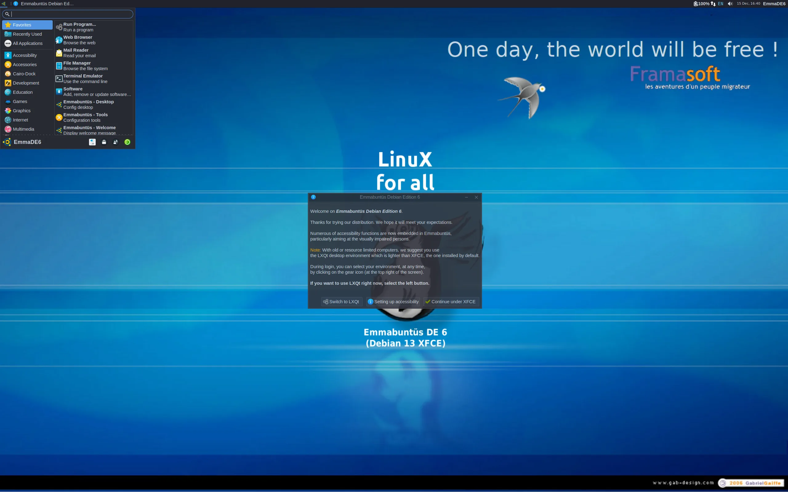 Emmabuntüs Debian Edition 5 1.05 lançado: Veja as novidades e correções