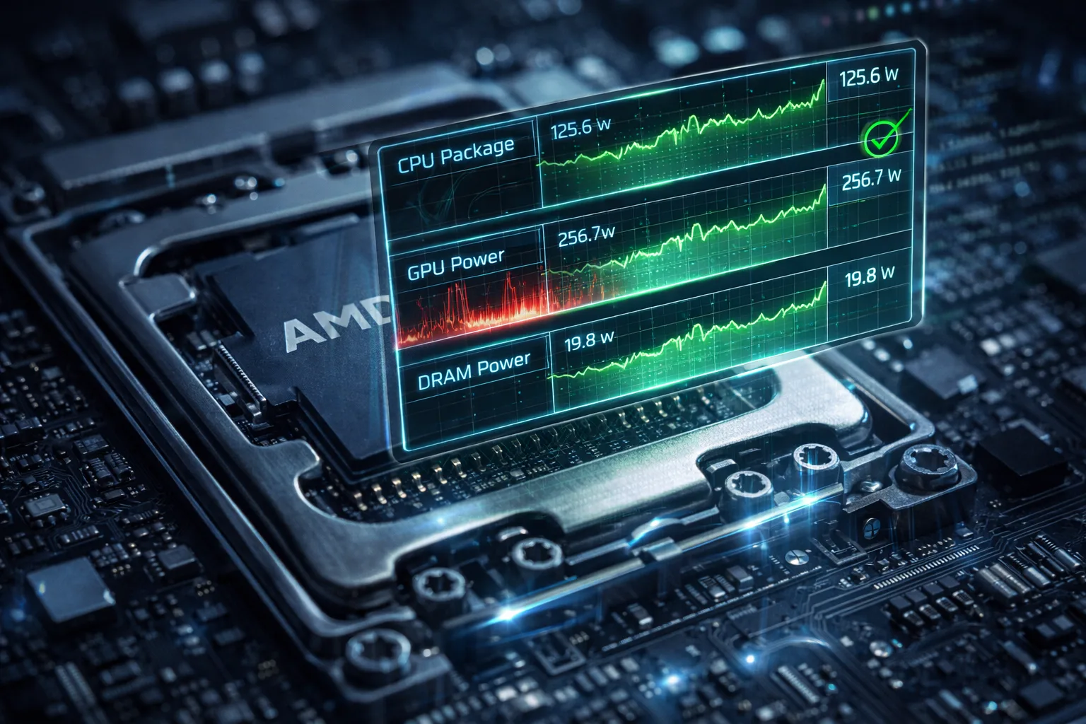 Turbostat recalibrado: correção restaura leitura de energia em CPUs AMD