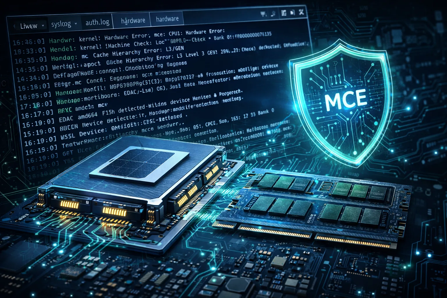 O que é o MCE (Machine Check Exception) do Linux?
