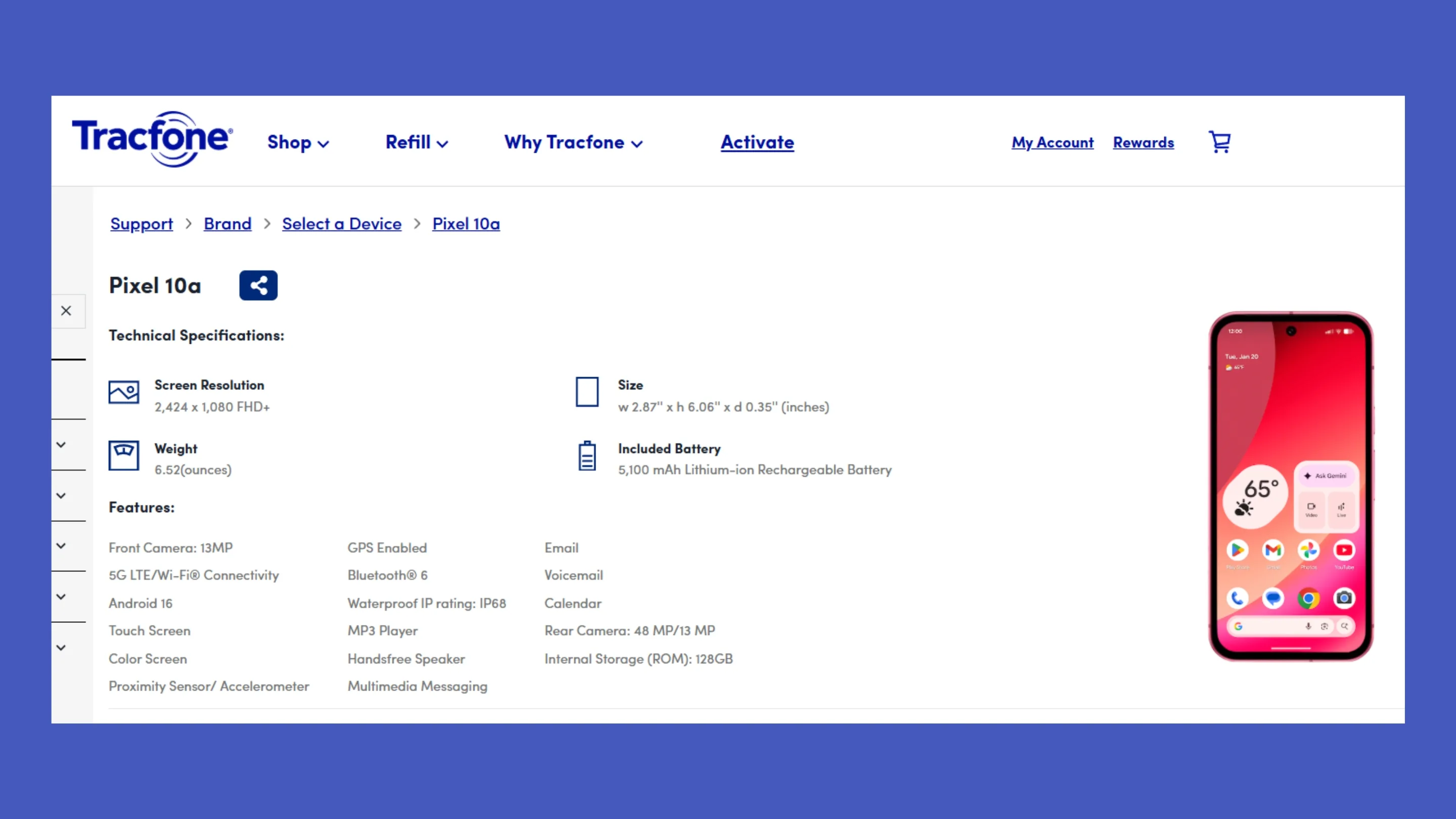 Pixel 10a vaza na Tracfone com Android 16 e 5.100 mAh 2 VNakk1Og pixel 10a vazamento tracfone especificacoes android 16