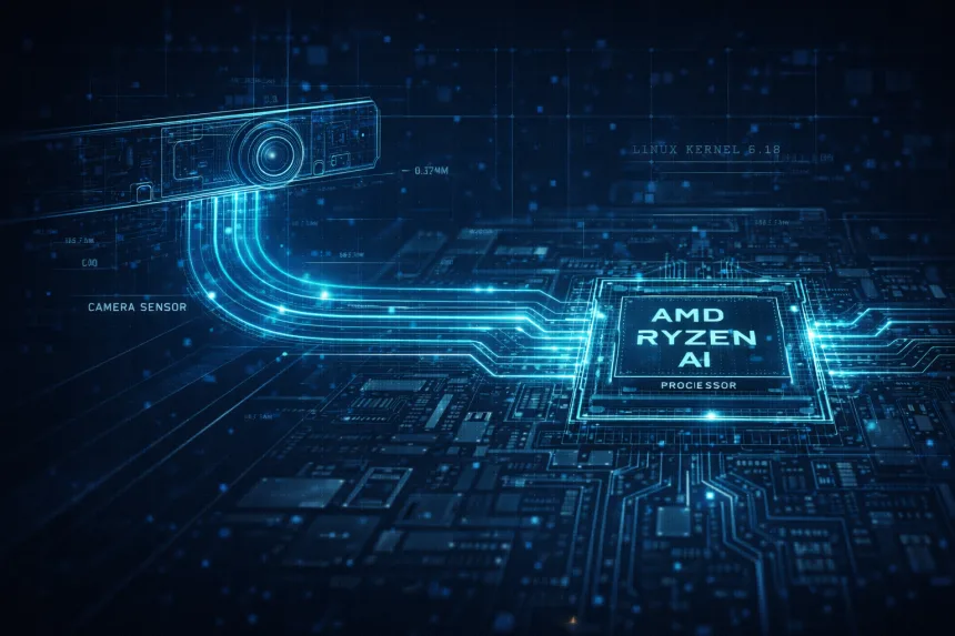W5yZuLIj linux kernel 6 18 driver amd isp4 webcam ryzen ai