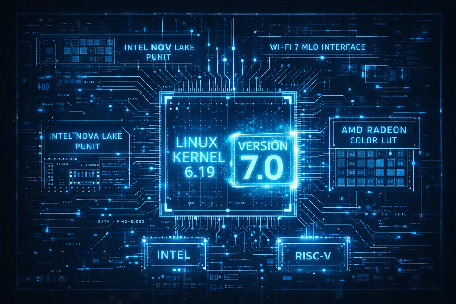Linux 6.19 chega com suporte a Intel Nova Lake e Linus confirma versão 7.0