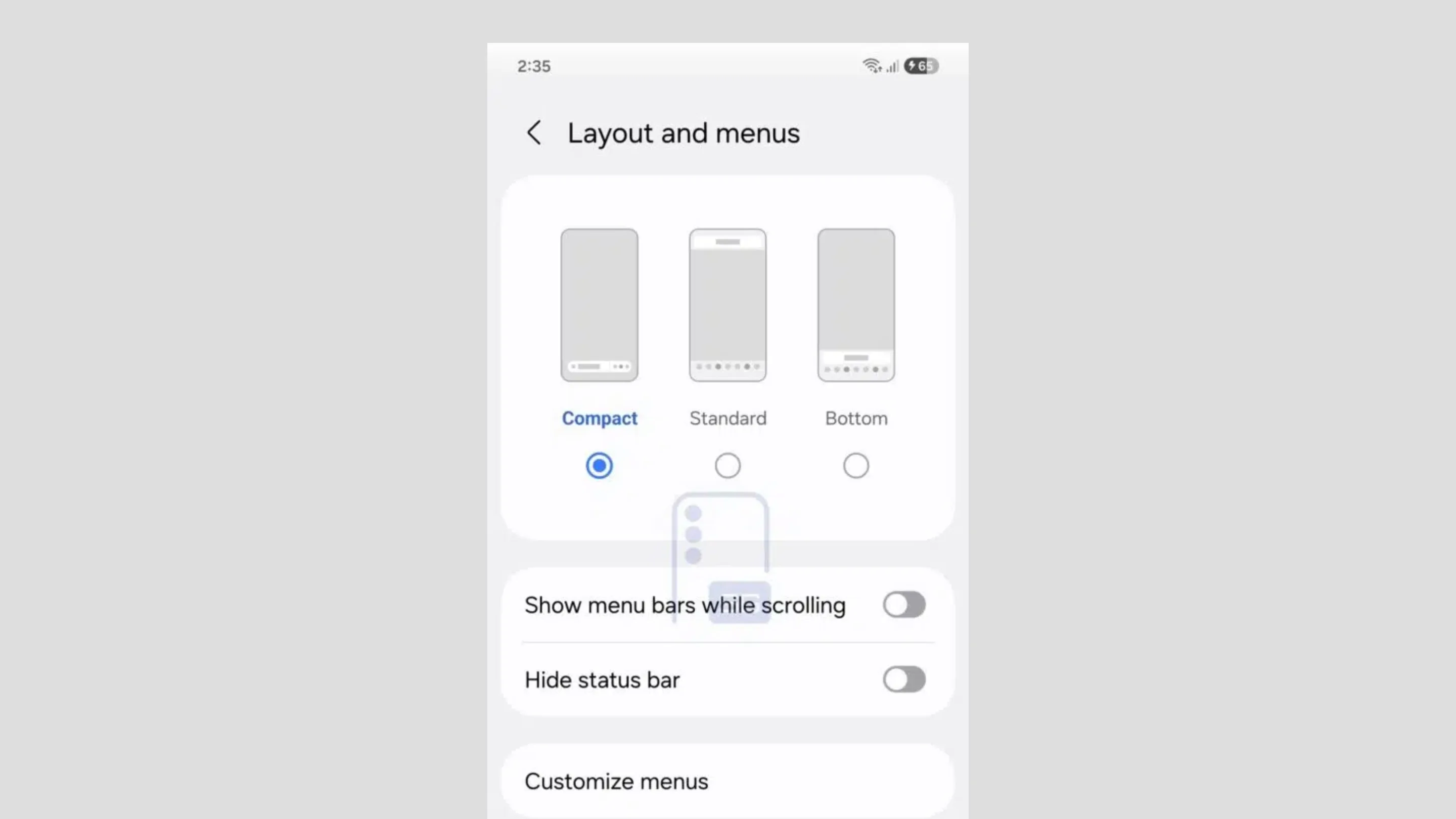 One UI 9 renova Samsung Internet com IA Ask AI 2 Layout divulgado dos menus personalizáveis da One UI 9