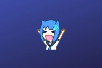 Imagem com a logomarca do Aria for Misskey