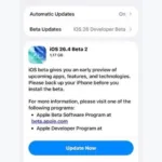ios 26 4 beta 2 criptografia rcs siri 2