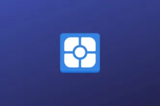 Imagem com a logomarca do Launcher Studio