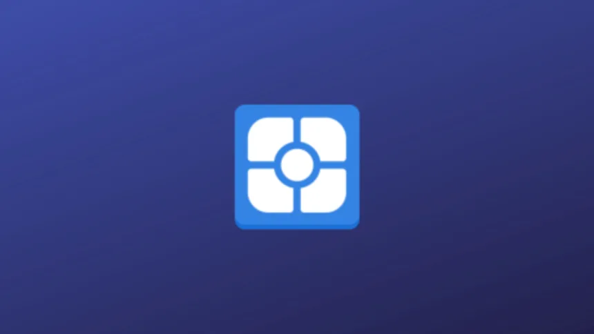 Imagem com a logomarca do Launcher Studio