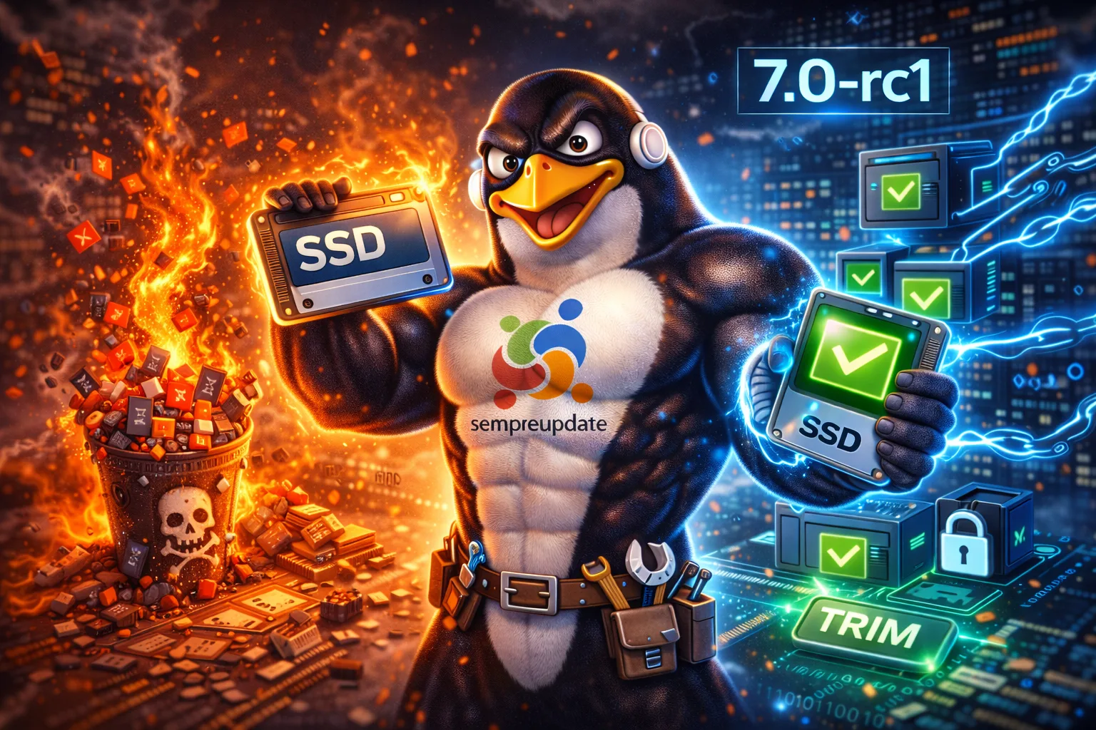 linux 7 0 rc1 nvme descarte otimizacao