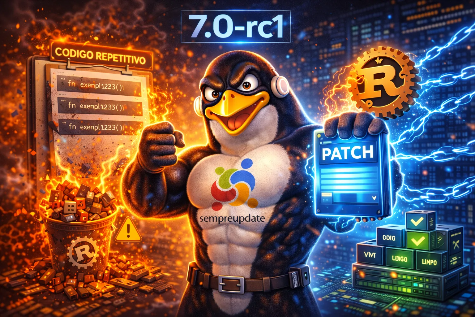 linux 7 0 rc1 rust drivers melhorias