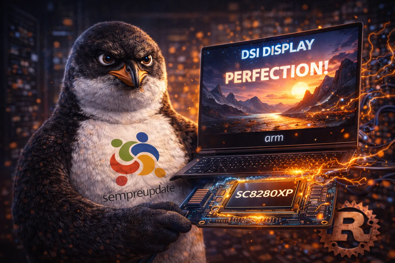 linux 7 0 rc1 suporte dsi qualcomm