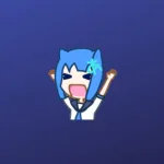 Imagem com a logomarca do Aria for Misskey