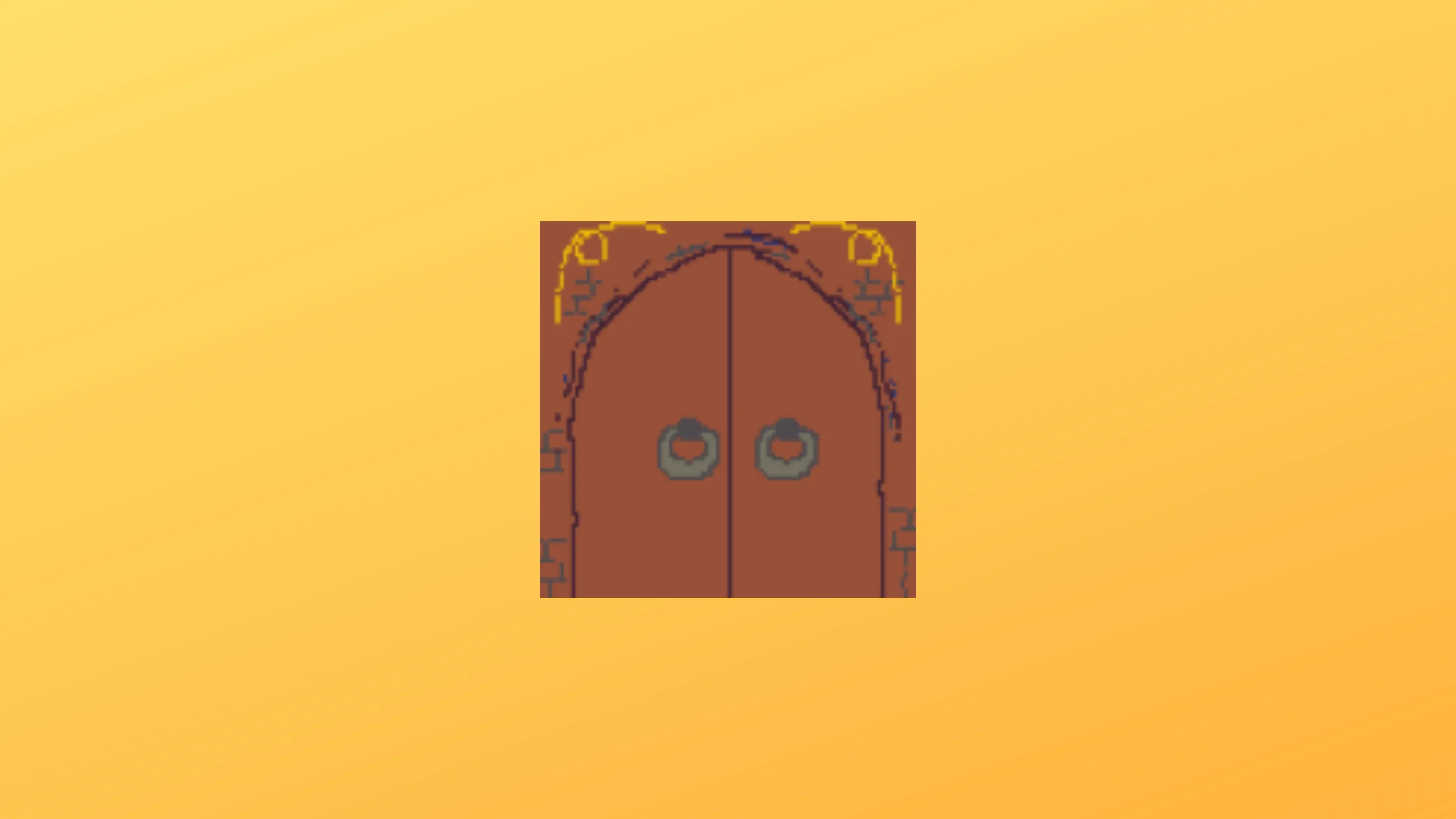 Imagem com a logomarca do Doors of doom