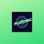 Imagem com a logomarca do Plutonic