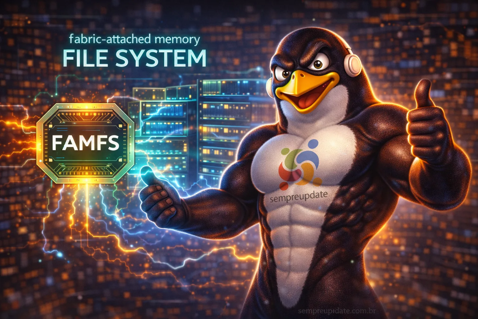 o que e para que serve o famfs fabric attached memory file system no