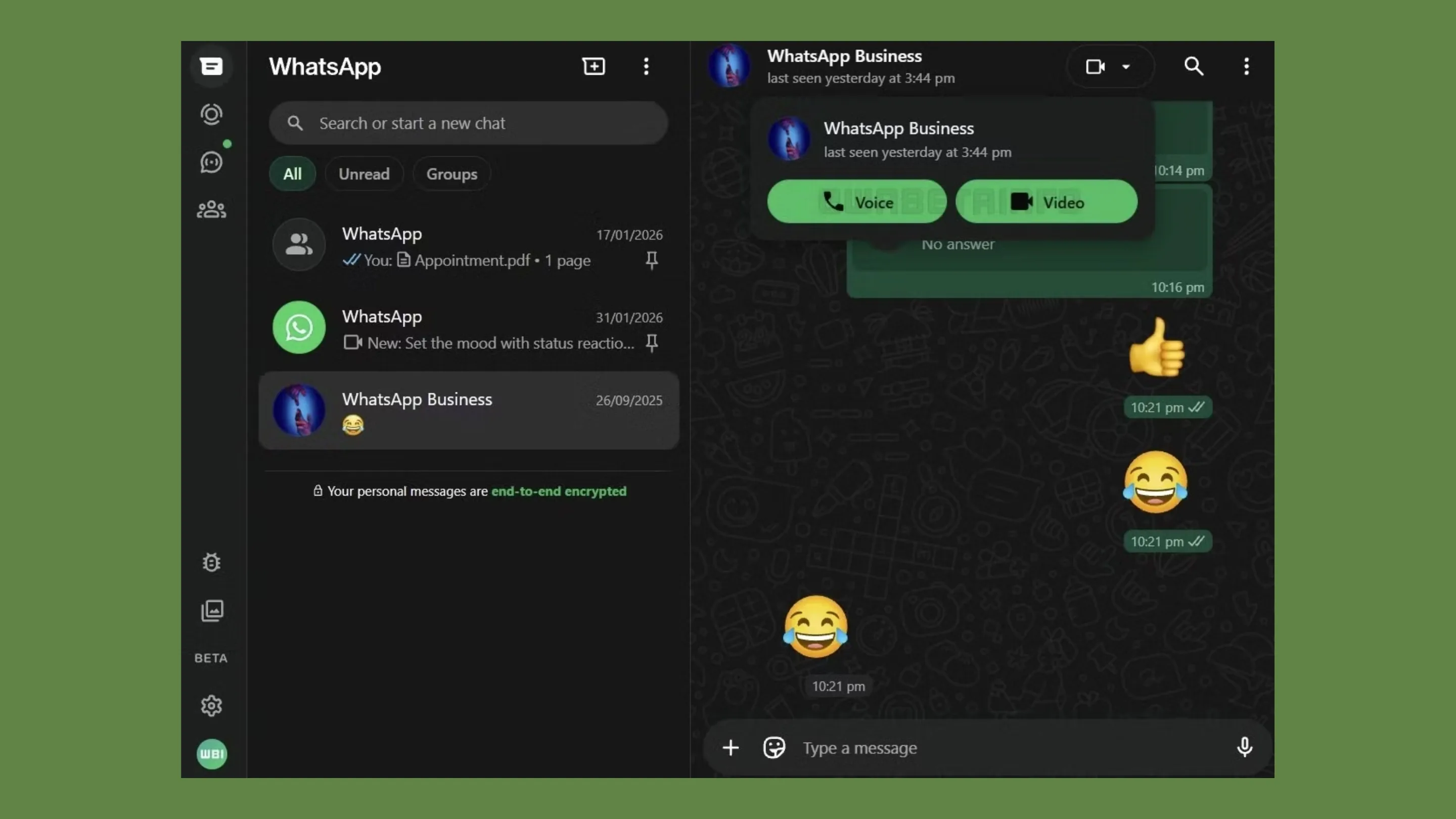 qqe83r0S whatsapp web audio video