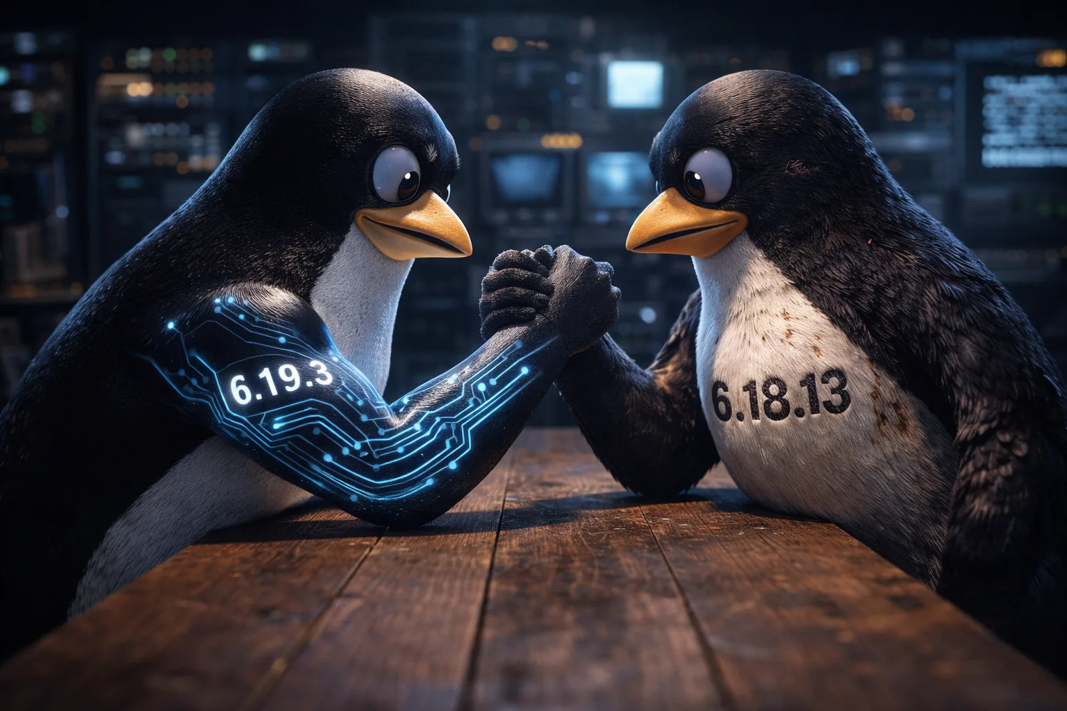 Kernel Linux 6.19.3 vs 6.18.13