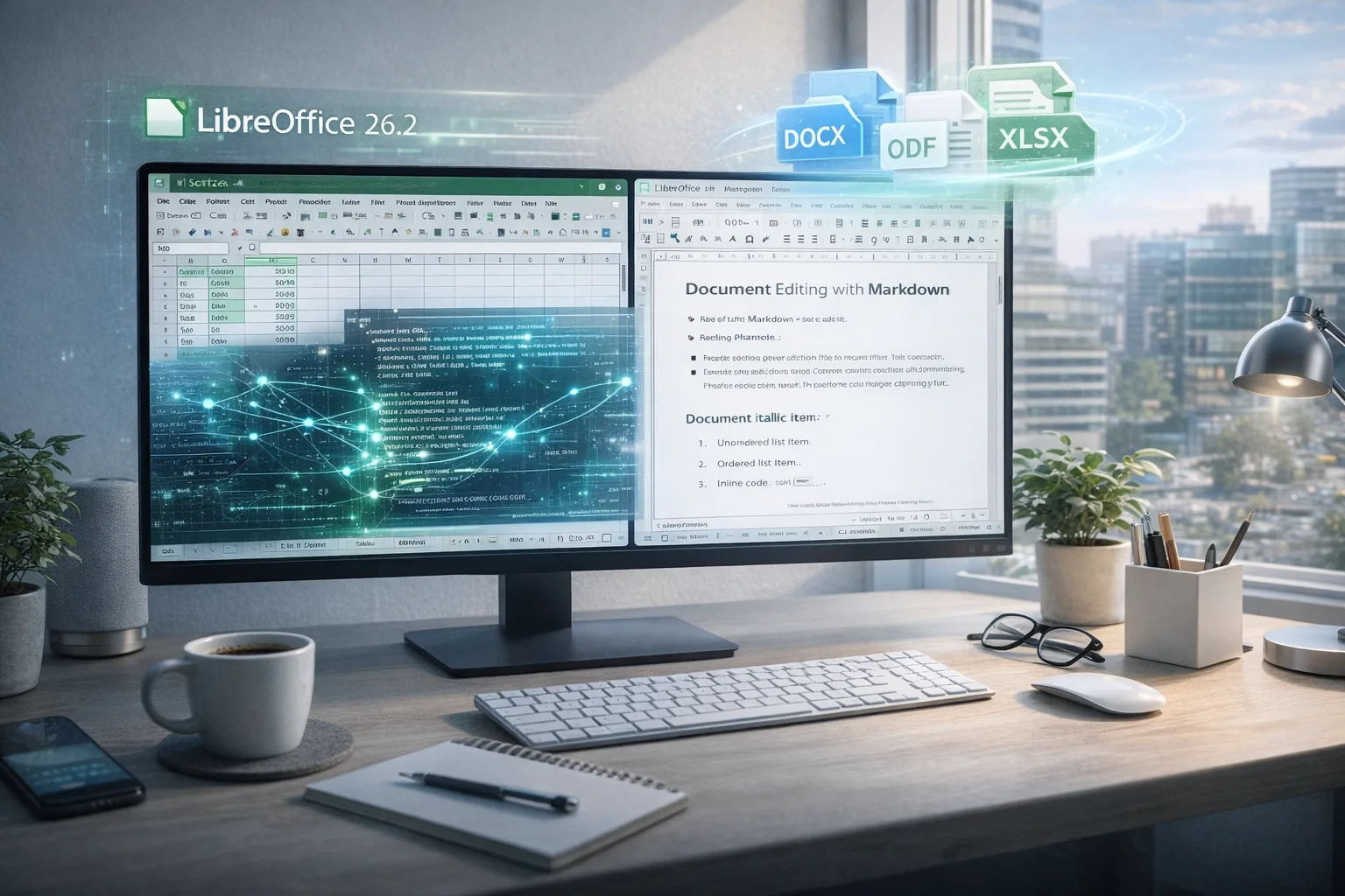 LibreOffice 26.2: Novidades, correções e download