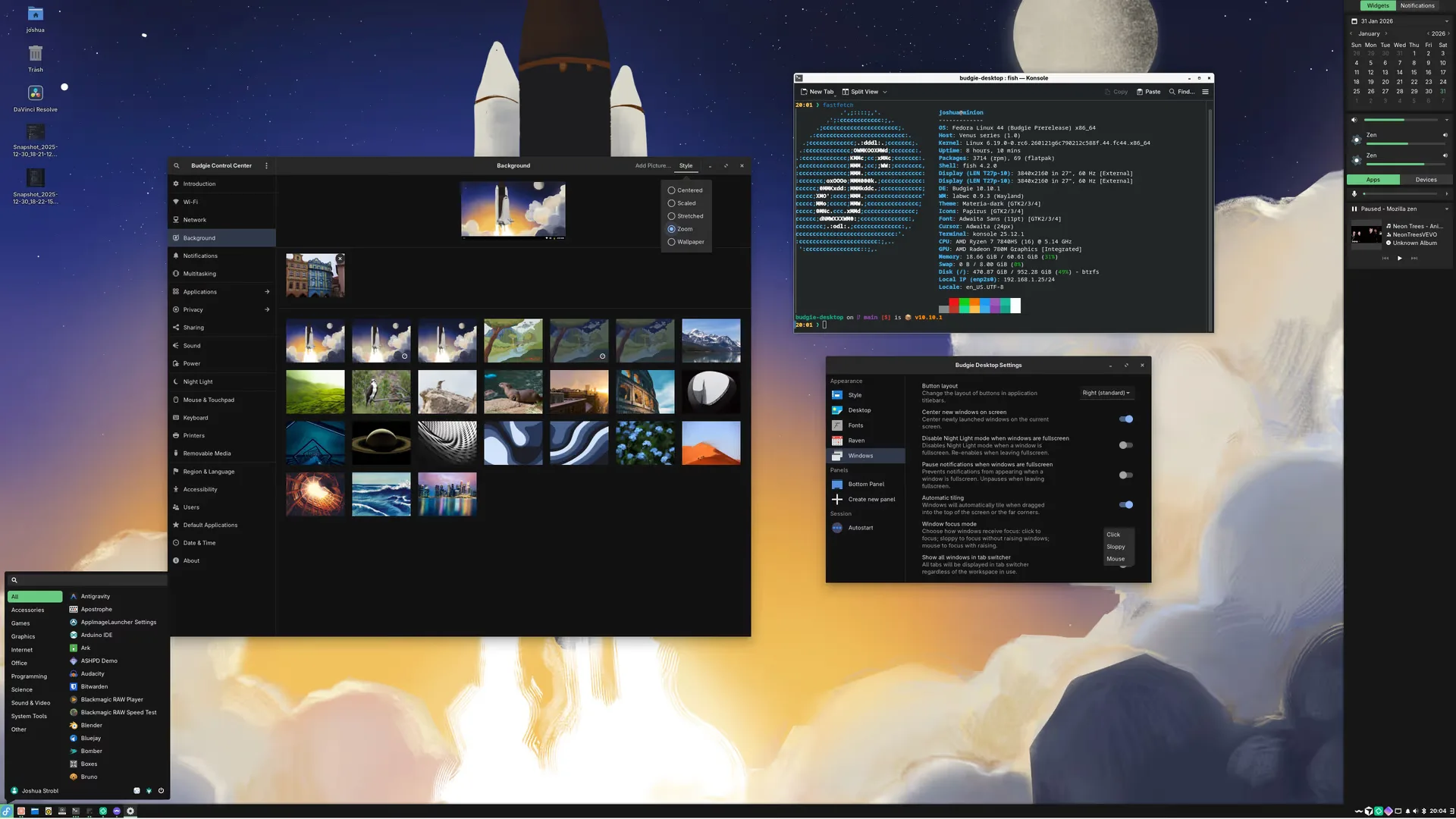 Budgie 10.10.1 lançado: Estabilidade no Wayland e novo “Sloppy Focus”