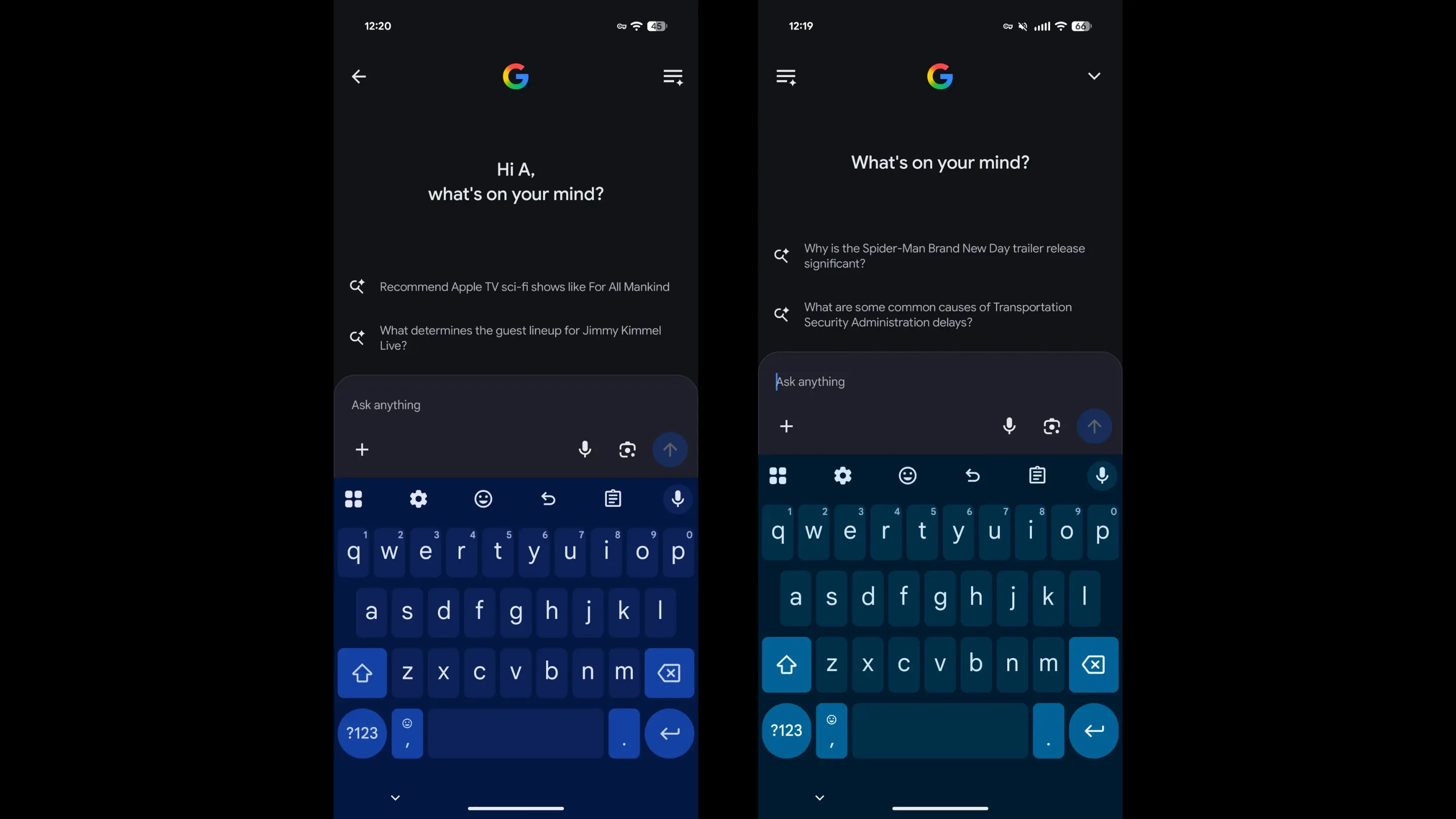 Modo IA do Google ganha histórico rápido no Android 2 3wLyV5YS modo ia google historico gemini android