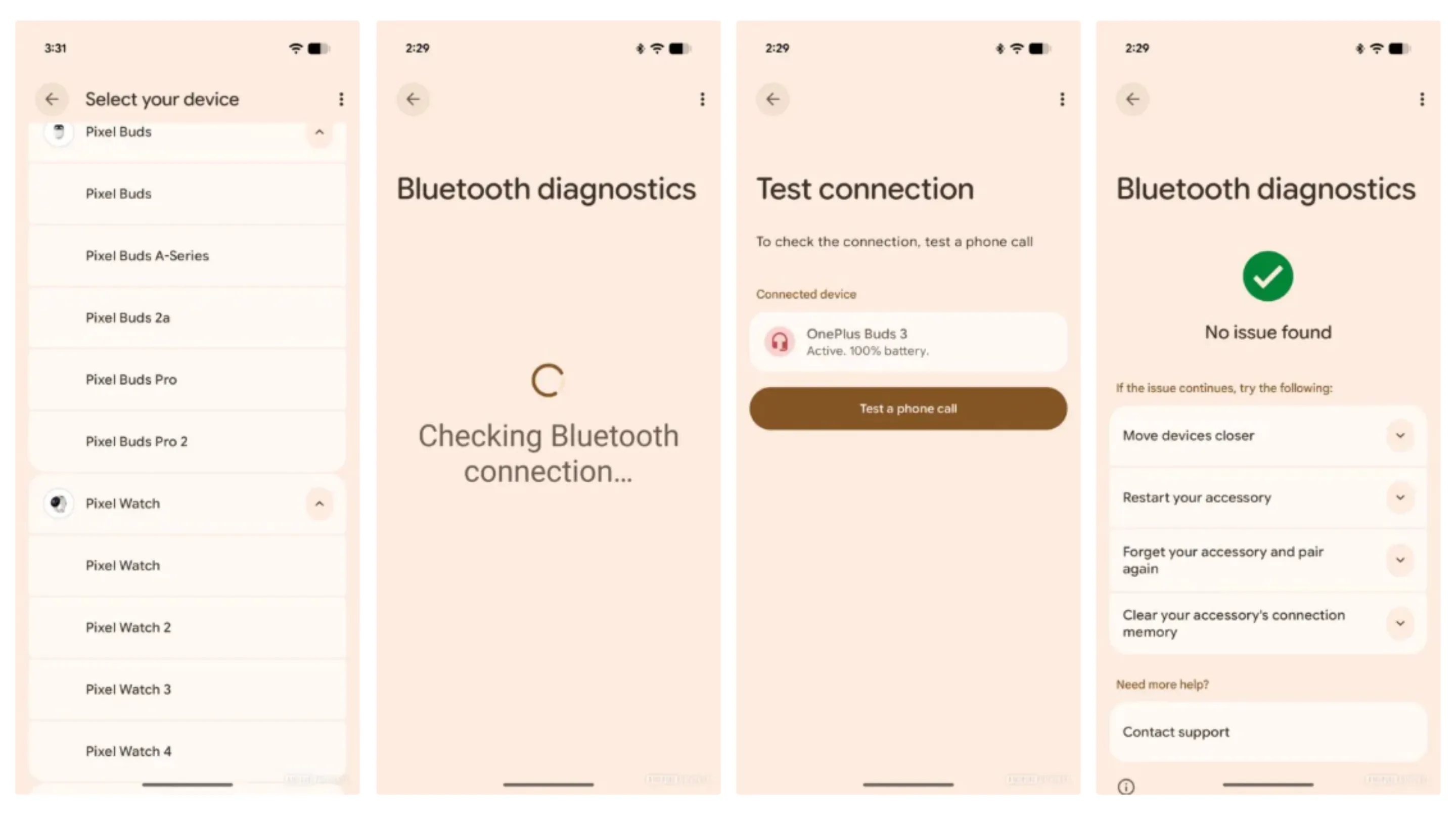 JBRwPlCL diagnostico bluetooth pixel google 2