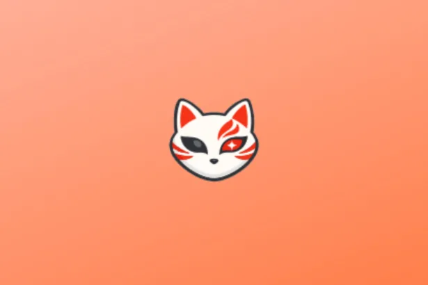Imagem com a logomarca do Kitsune