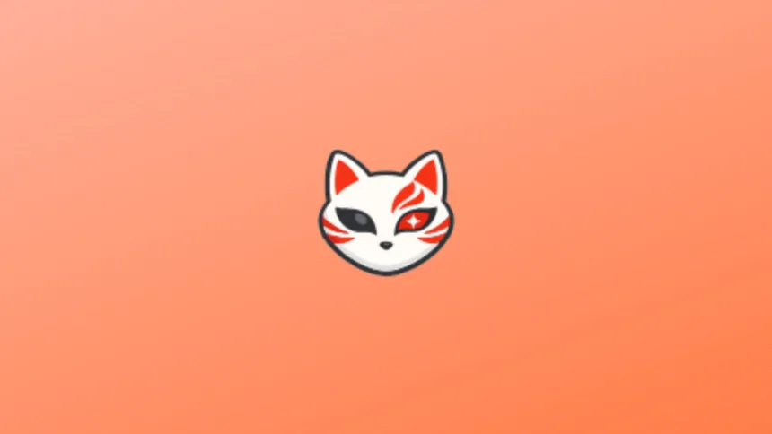 Imagem com a logomarca do Kitsune