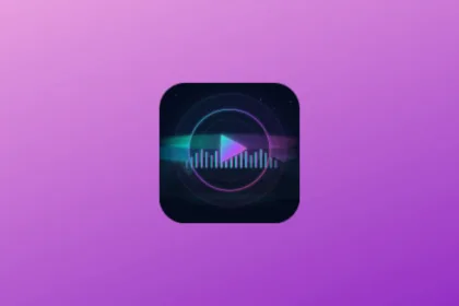 Imagem com a logomarca do Aurora Media Player