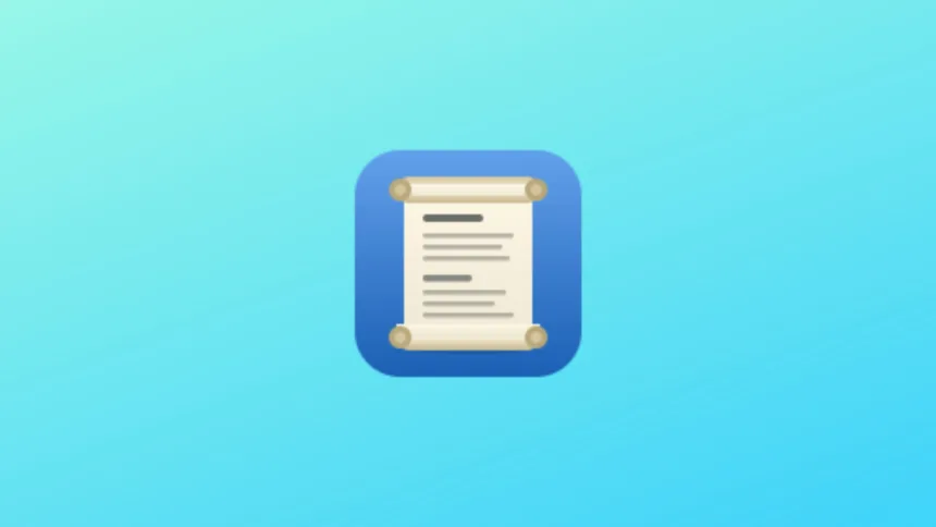 Imagem com a logomarca do Manuscript