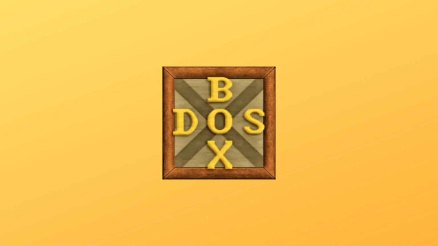 Imagem com a interface di DOsBOX