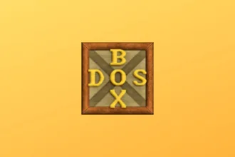 Imagem com a interface di DOsBOX