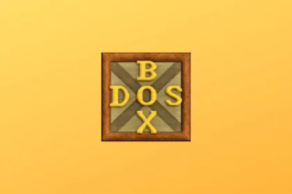 Imagem com a interface di DOsBOX