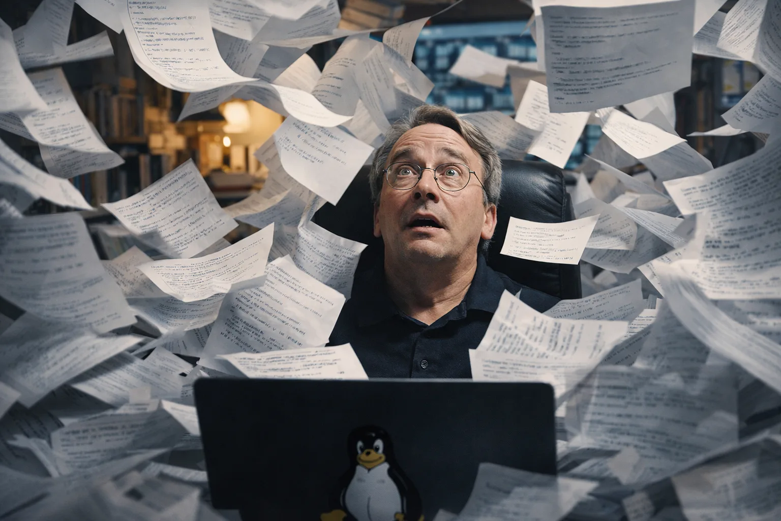 Linus Torvalds é surpreendido por avalanche de código no Kernel Linux 7.0-rc4