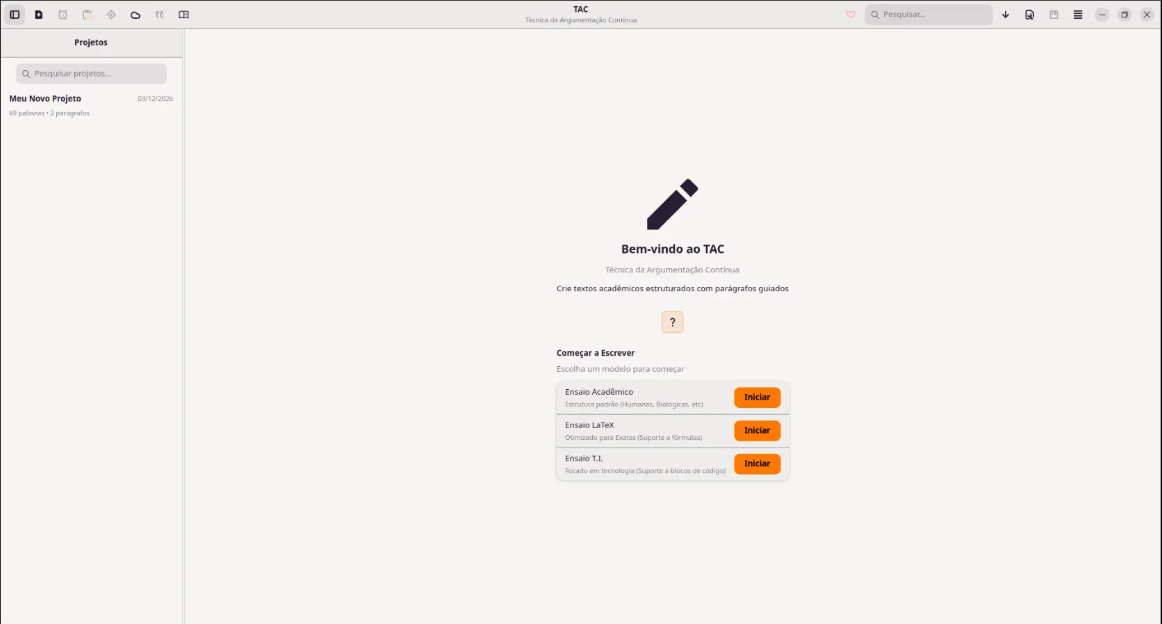 Escrita acadêmica blindada: conheça o Tac Writer com IA e GTK4 4 a81Tzz5Z tac writer 3