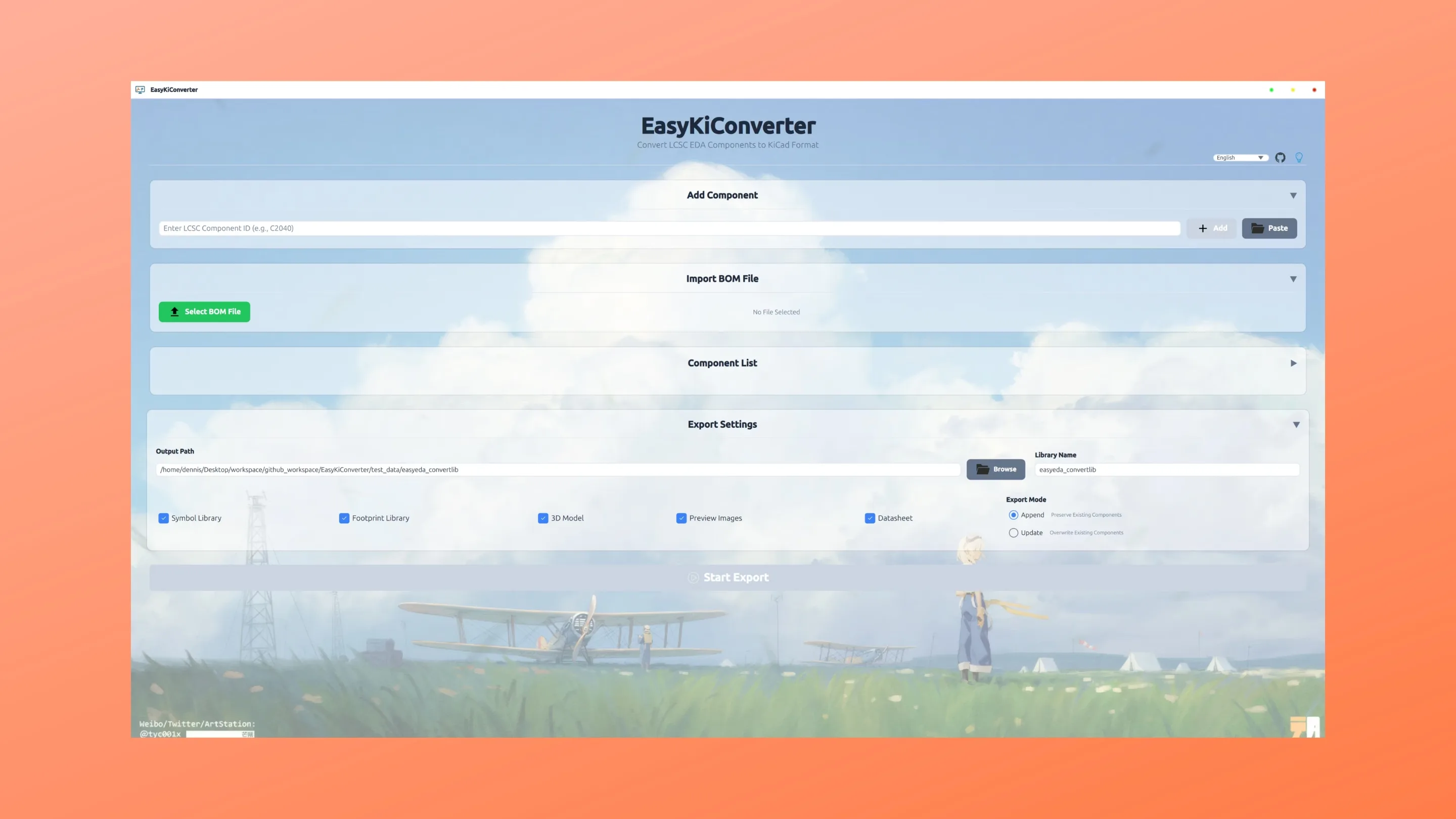 Instale o EasyKiConverter, um conversor KiCad, no Ubuntu, Fedora, Debian e outras distribuições Linux com Flatpak 2 Imagem com a interface do EasyKiConverter