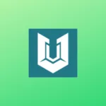 Imagem com a logomarca do Uzdoom