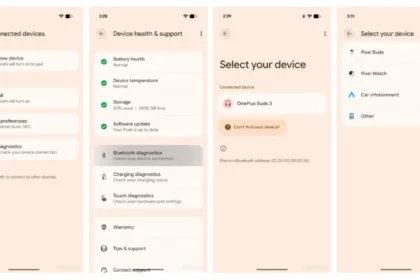 v8kHRxZo diagnostico bluetooth pixel google