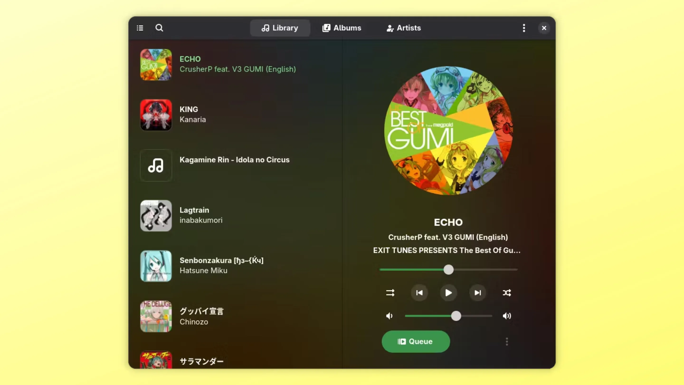 Imagem com a interface do Ratic