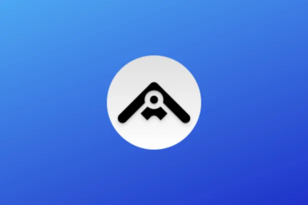 Imagem com a logomarca do Feishin