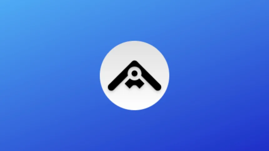 Imagem com a logomarca do Feishin