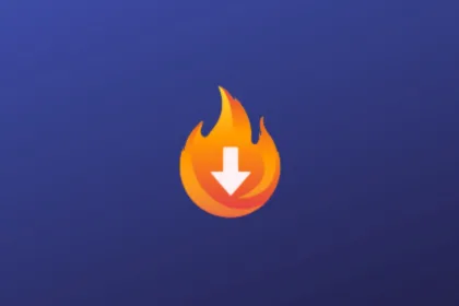 Imagem com a logomarca do FlameGet