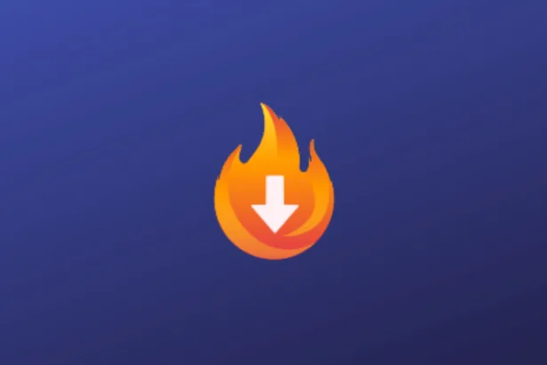 Imagem com a logomarca do FlameGet