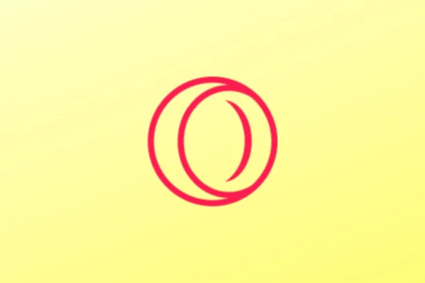 Imagem com a logomarca do OperaGX