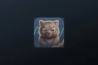 Imagem com a logomarca do Wombat