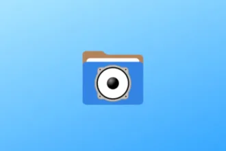 Imagem com a logomarca do FolderPlay