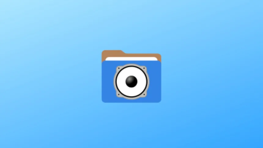 Imagem com a logomarca do FolderPlay