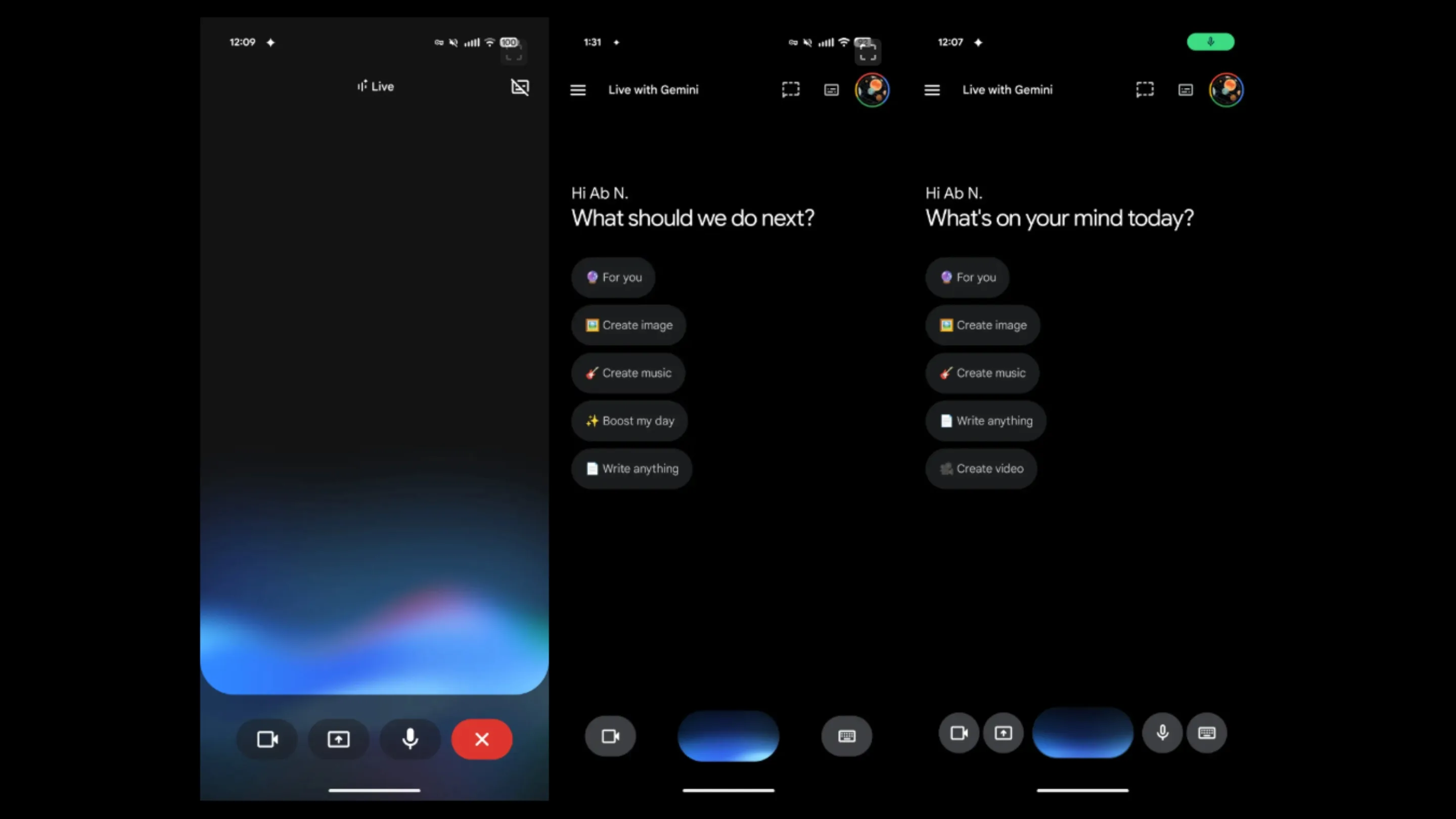 BEoTgwb9 live sem tela cheia novo design android