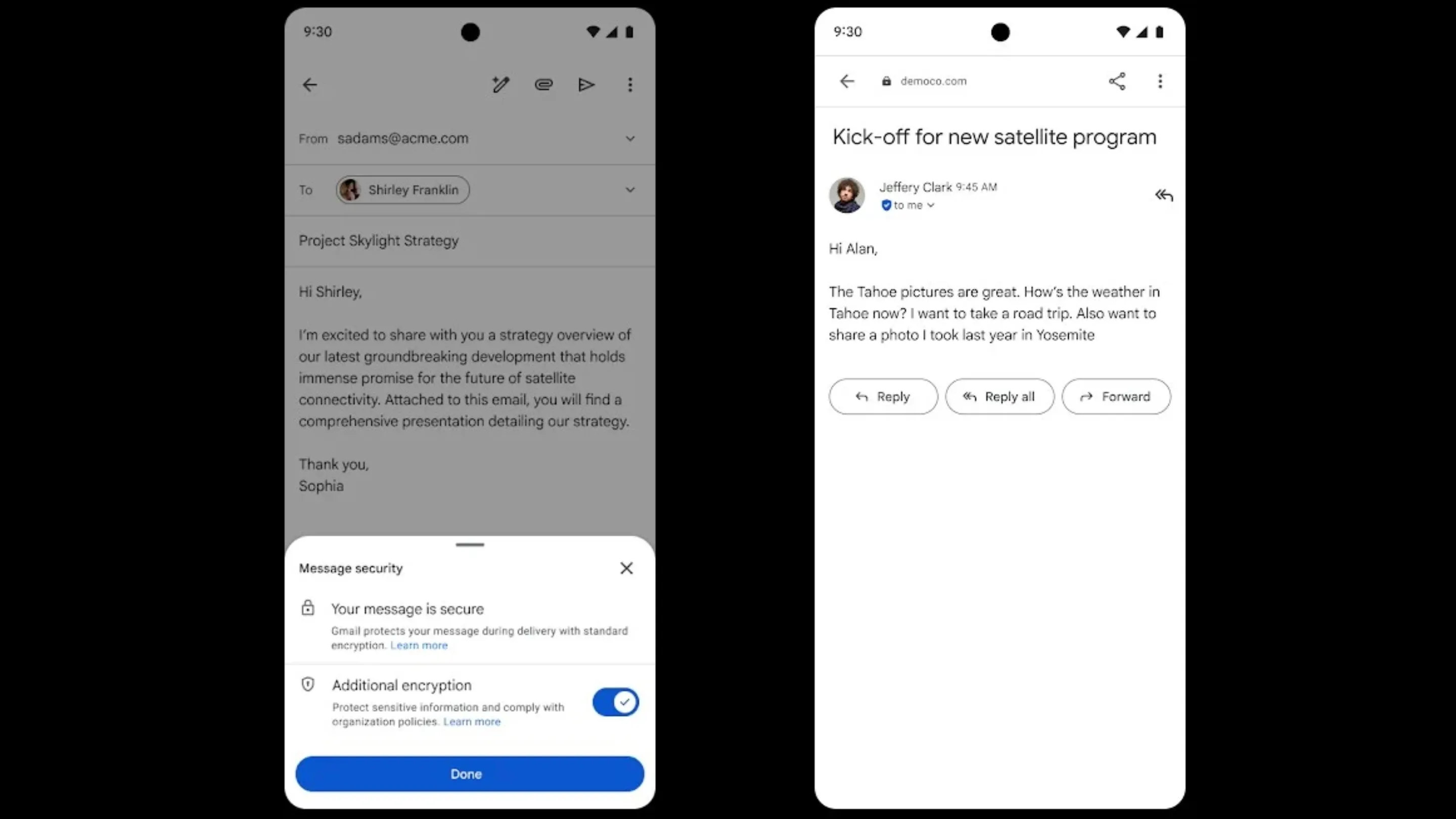 F1c0VQhq criptografia ponta a ponta gmail android ios