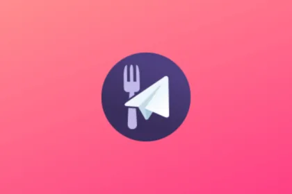 Imagem com a logomarca do Forkgram