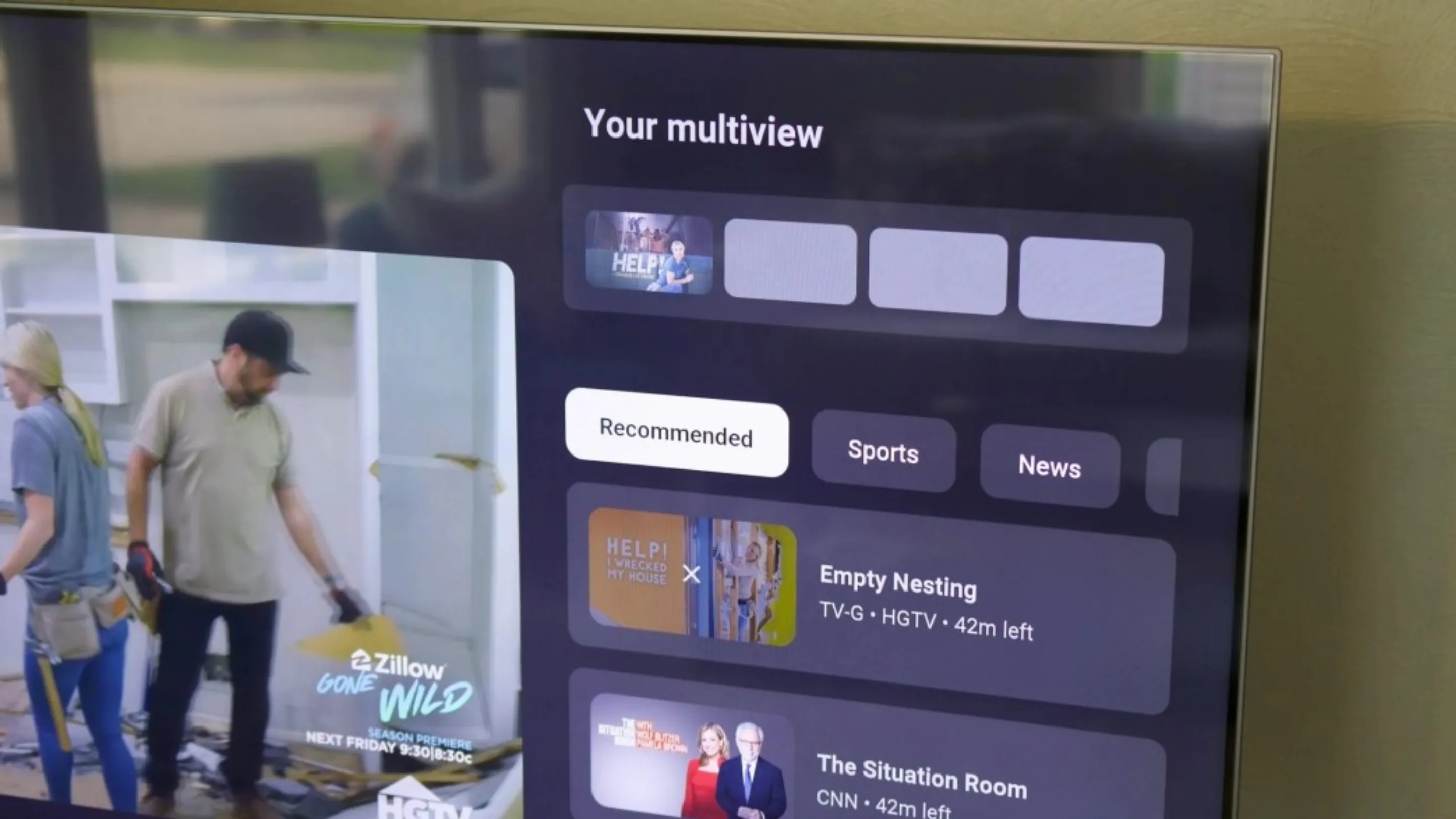 QIpOqmya multiview youtube tv anuncios lado a lado