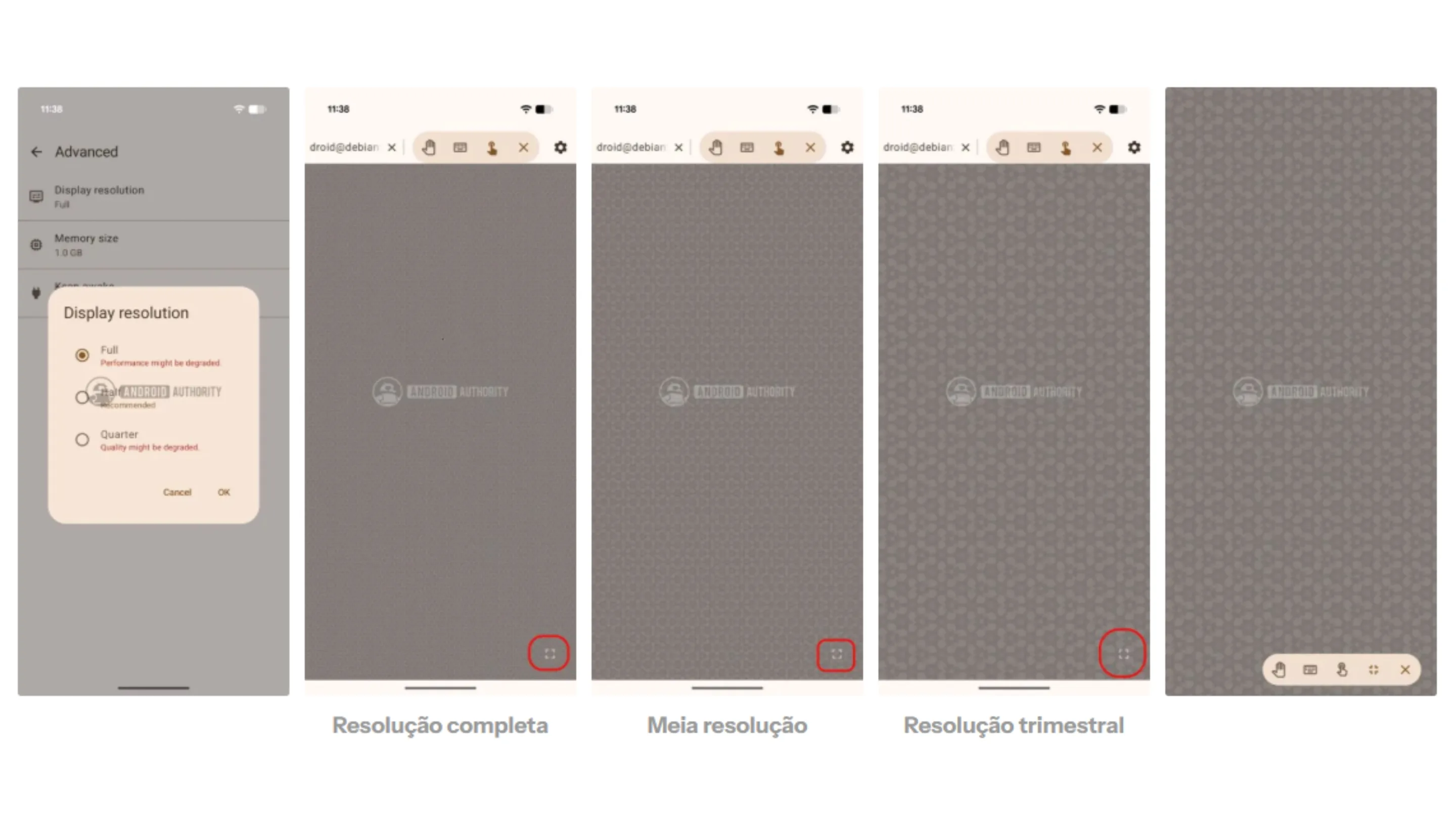 WECtkzvk linux android 17 desempenho resolucao